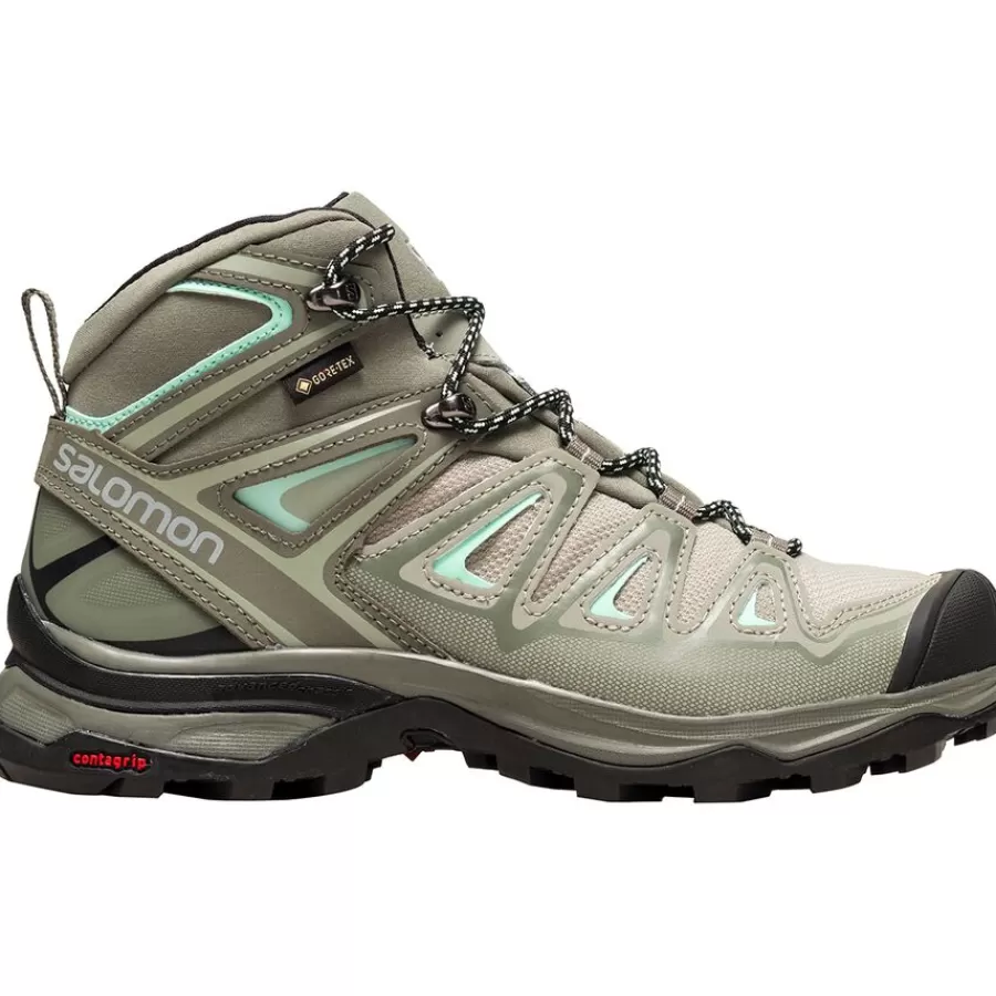 Women Salomon Footwear^Outlet – X Ultra 3 Mid Gtx Hiking Boot – Women'S