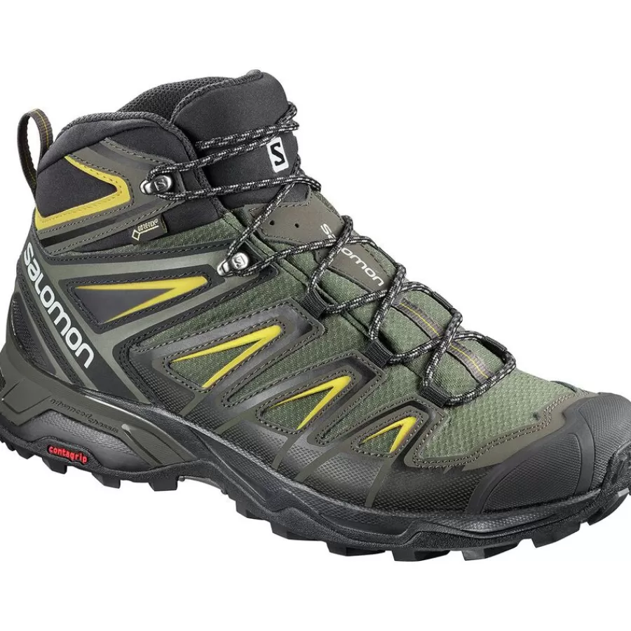Men Salomon Footwear^Outlet – X Ultra 3 Mid Gtx Wide Hiking Boot – Men'S